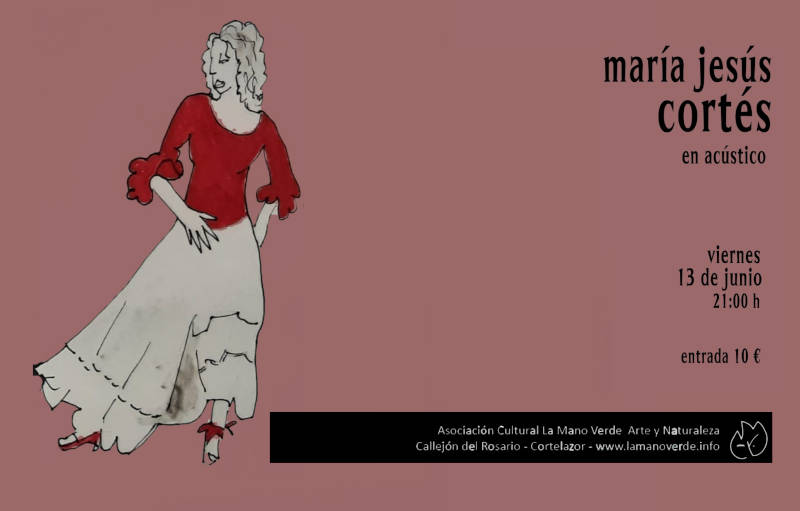 María Jesús Cortés concert in La Mano Verde