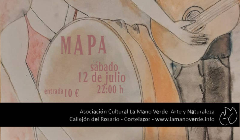 Concierto del dúo MAPA en La Mano Verde