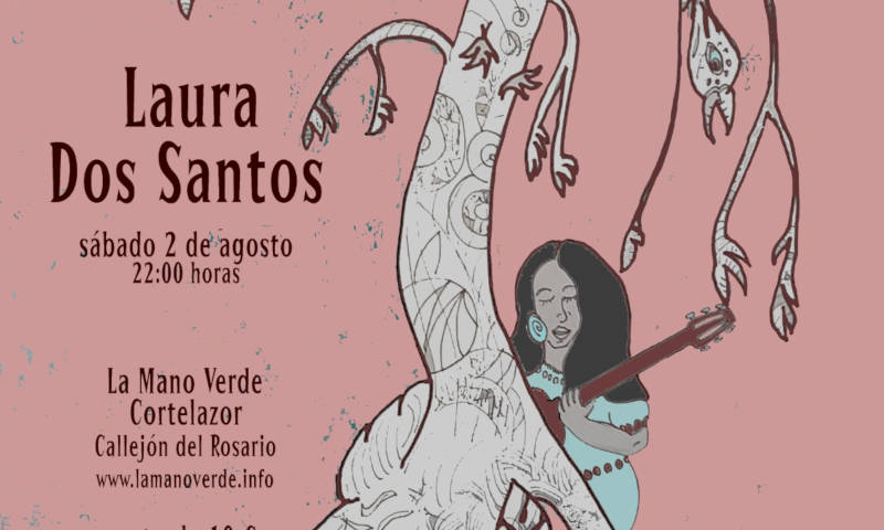 Laura Dos Santos concert at La Mano Verde
