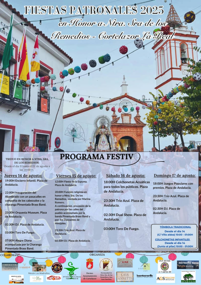 Fiestas Patronales 2025 Cortelazor