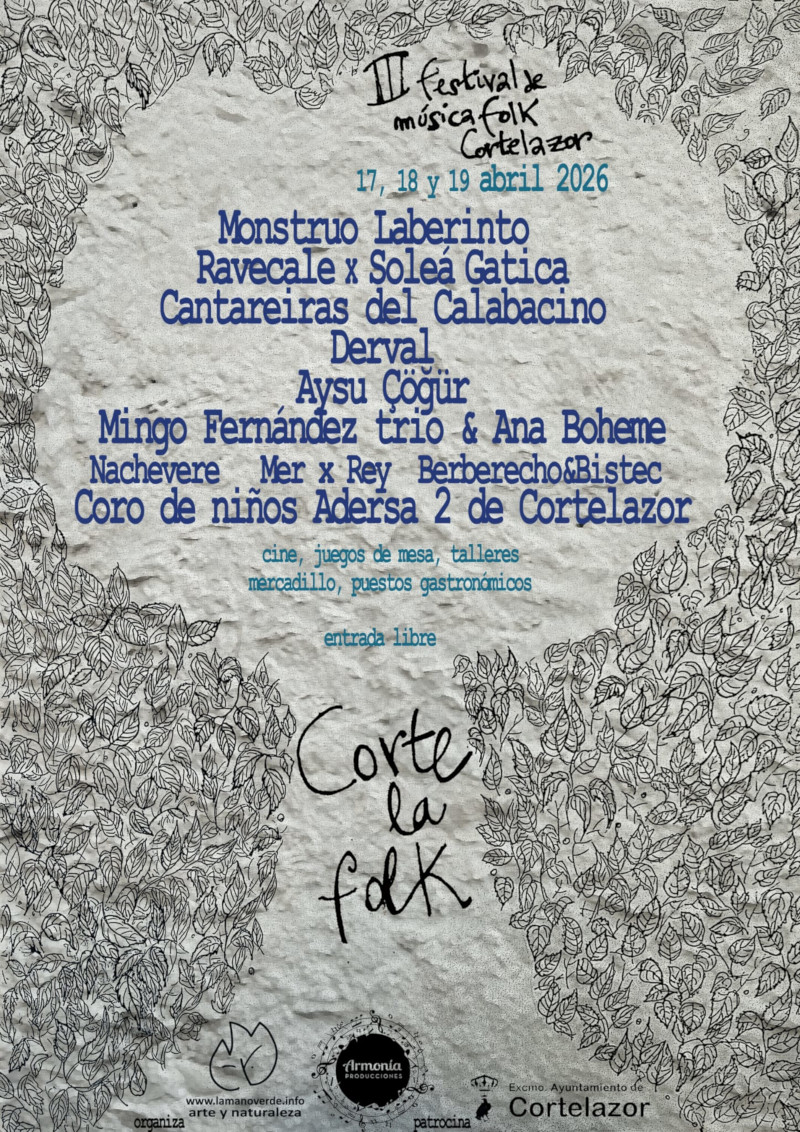 3rd Cortelafolk folk festival Cortelazor 2026